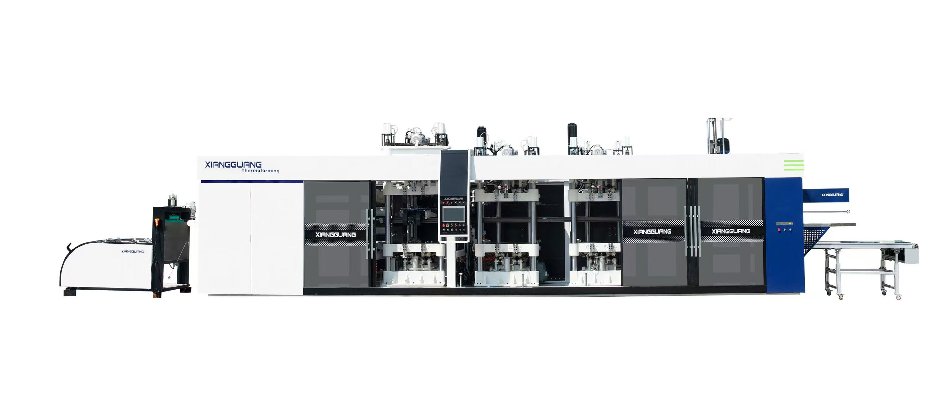 全自动正负压四工位热成型机一体吸塑机（高配））